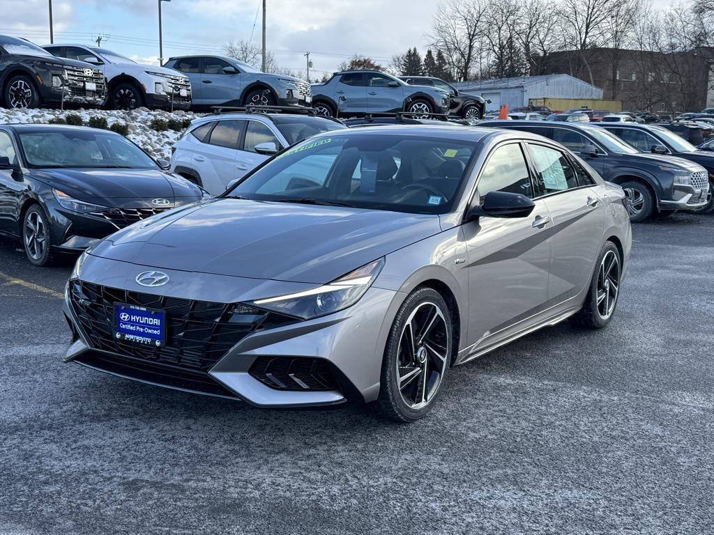 used 2021 Hyundai Elantra car, priced at $22,599