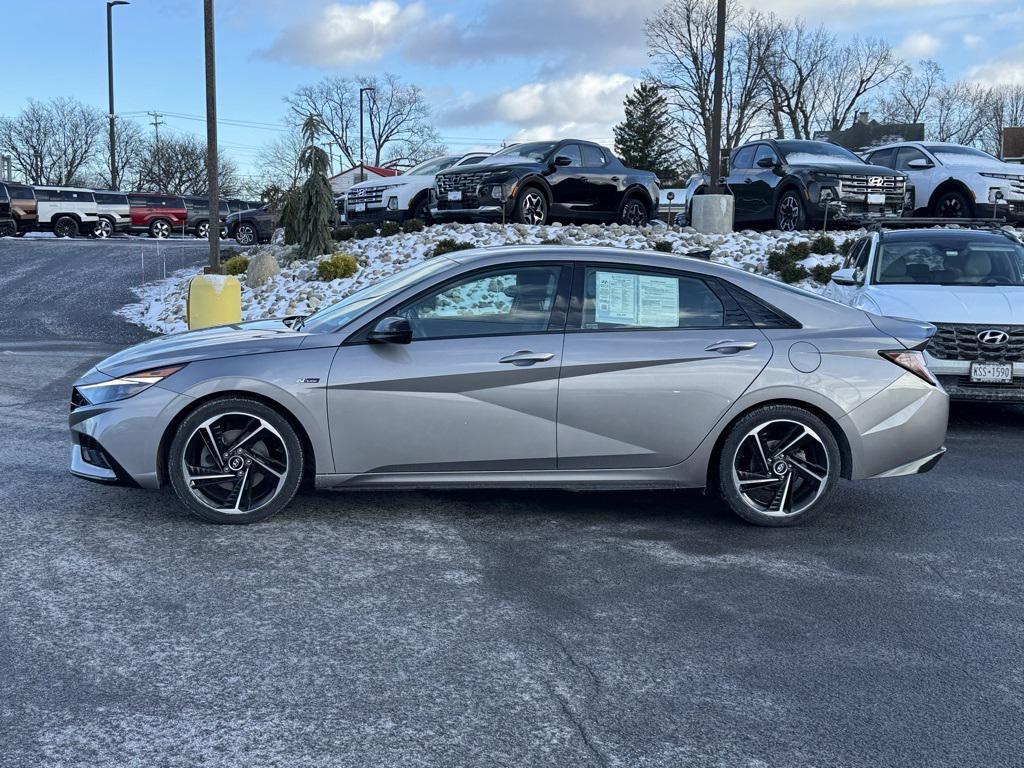 used 2021 Hyundai Elantra car, priced at $22,599