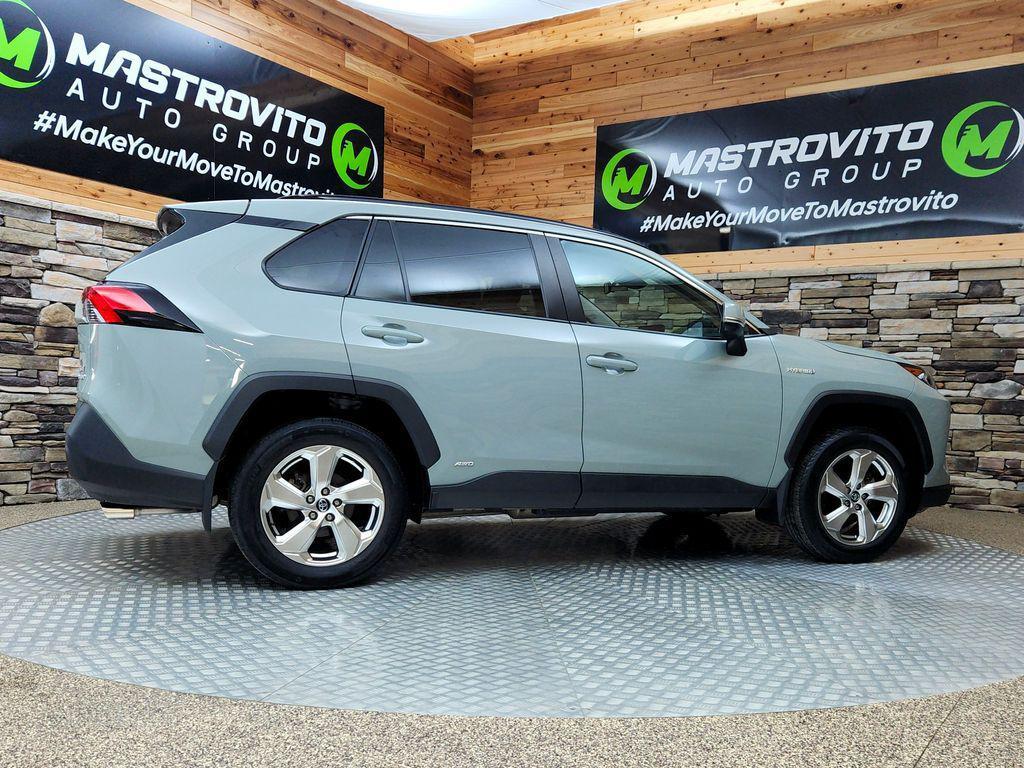 used 2021 Toyota RAV4 Hybrid car, priced at $34,199