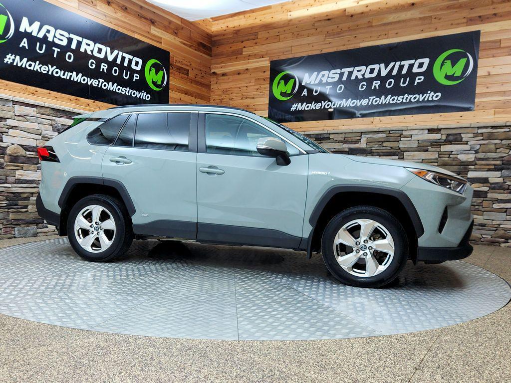 used 2021 Toyota RAV4 Hybrid car, priced at $34,199