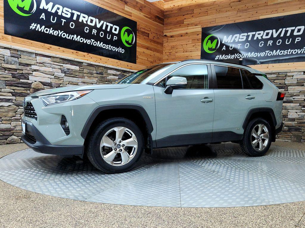 used 2021 Toyota RAV4 Hybrid car, priced at $34,199
