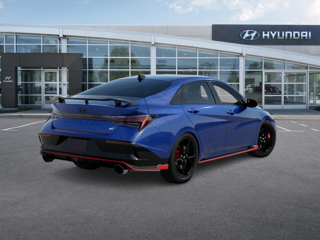 new 2025 Hyundai Elantra N car, priced at $35,265