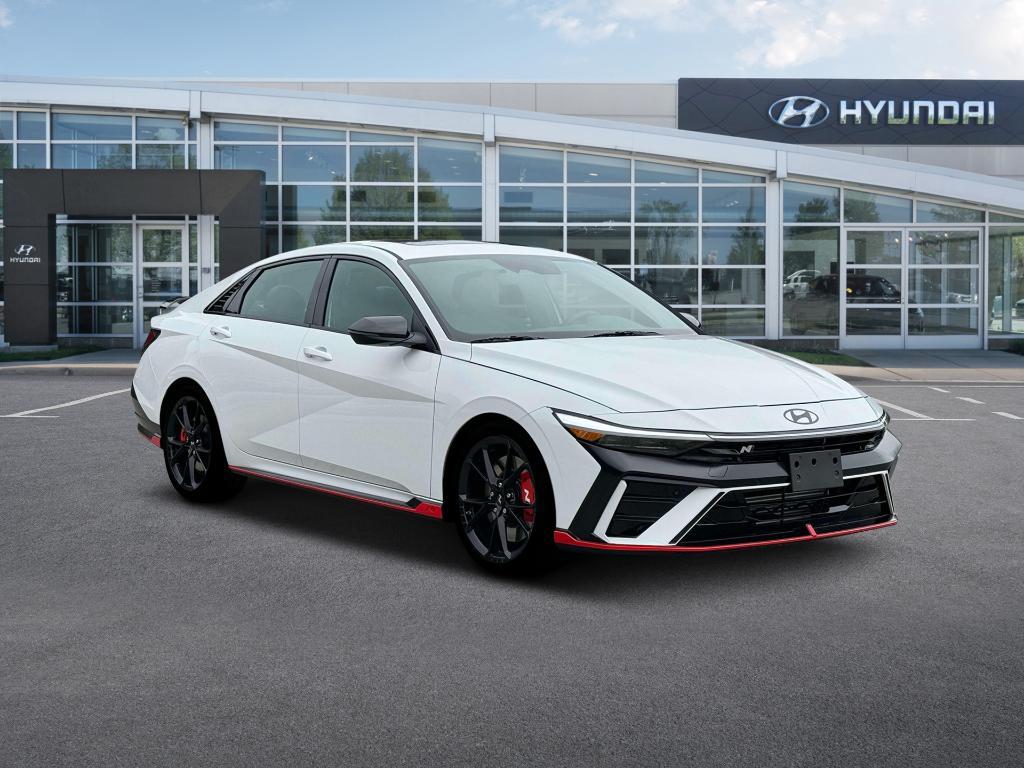 new 2025 Hyundai Elantra N car, priced at $37,130