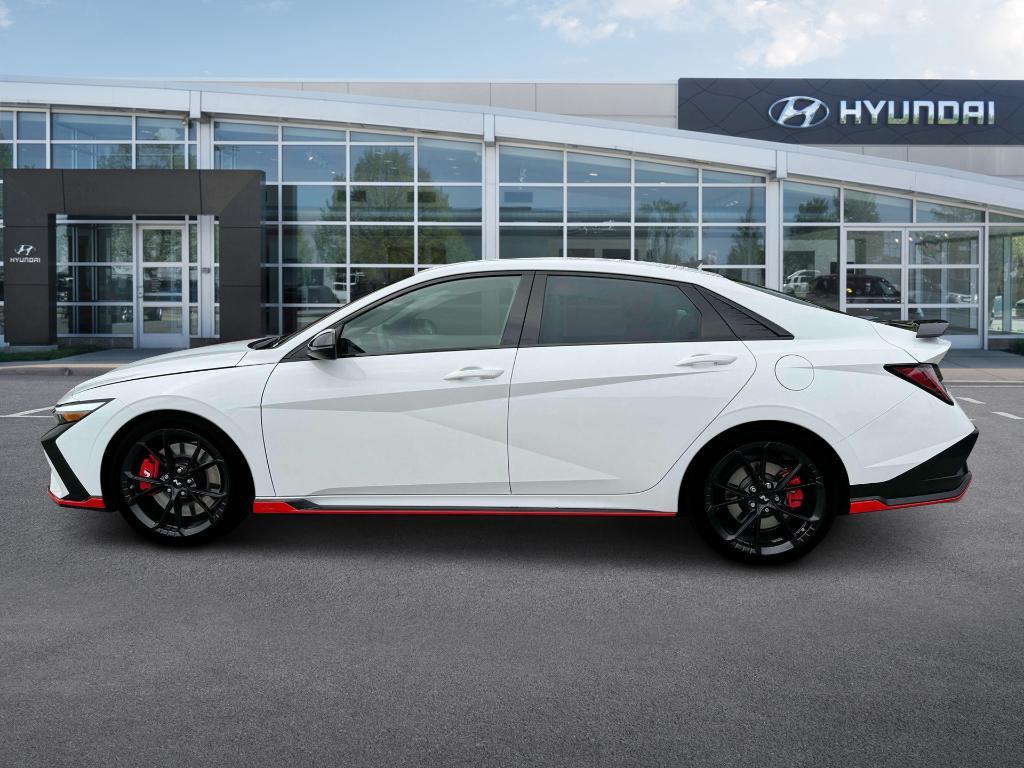 new 2025 Hyundai Elantra N car, priced at $37,130