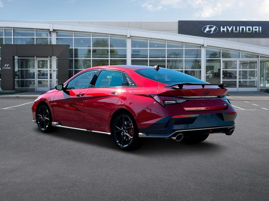 new 2025 Hyundai Elantra N car, priced at $35,810