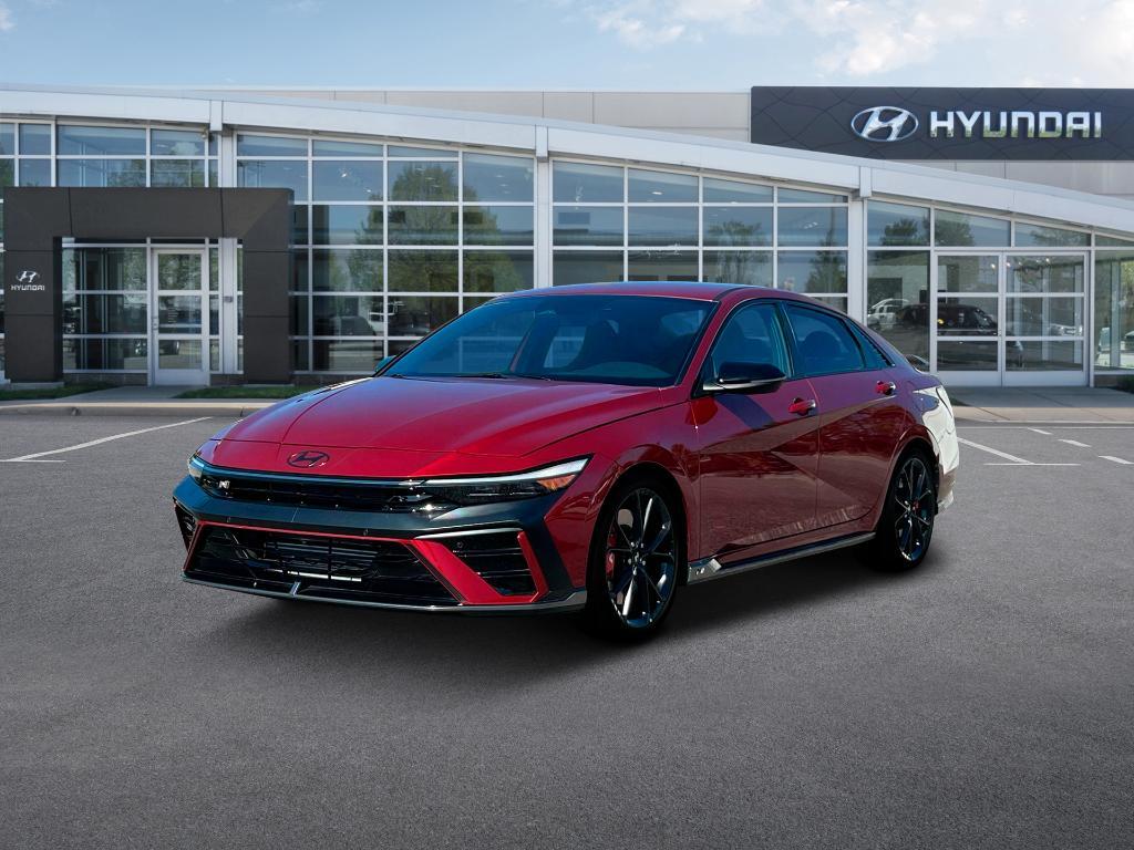 new 2025 Hyundai Elantra N car, priced at $35,810