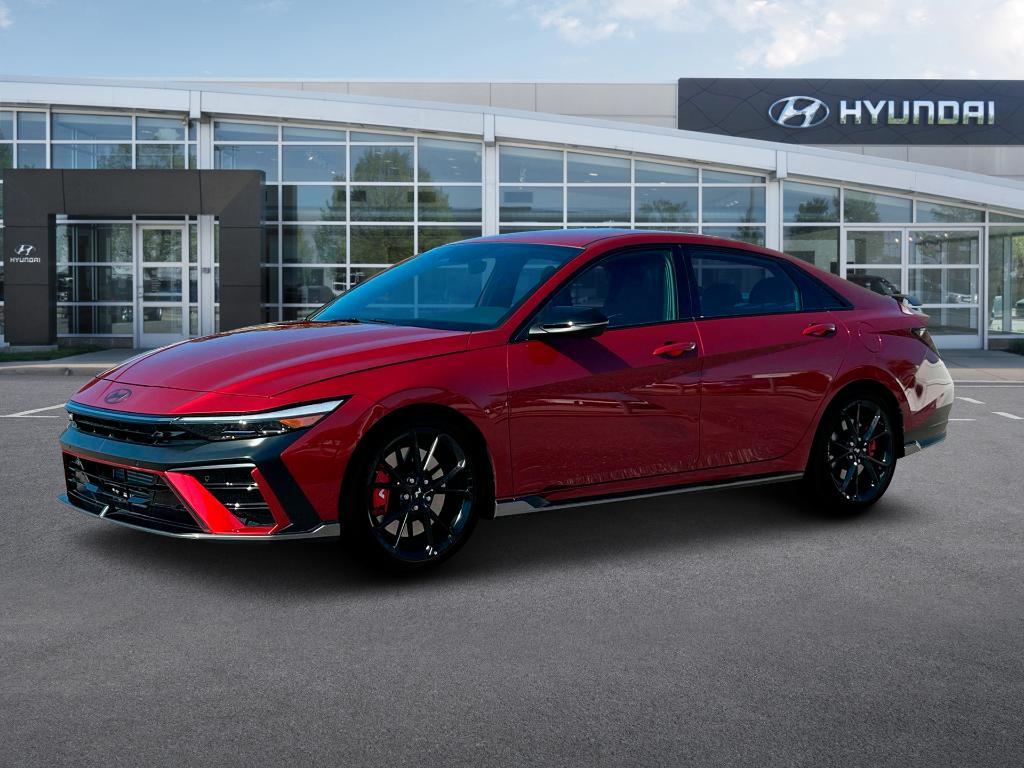 new 2025 Hyundai Elantra N car, priced at $35,810