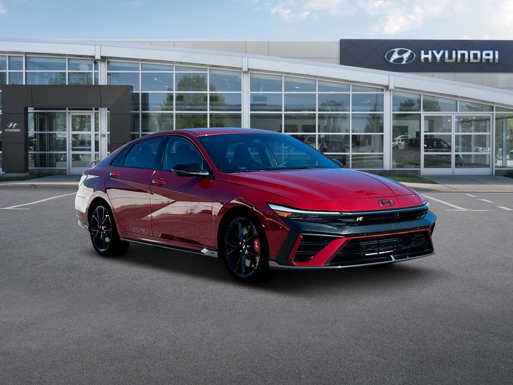 new 2025 Hyundai Elantra N car, priced at $35,810