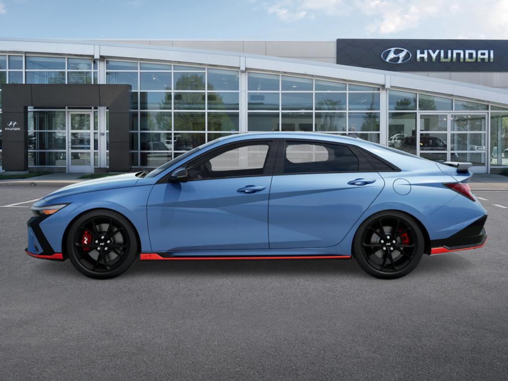 new 2025 Hyundai Elantra N car, priced at $37,275