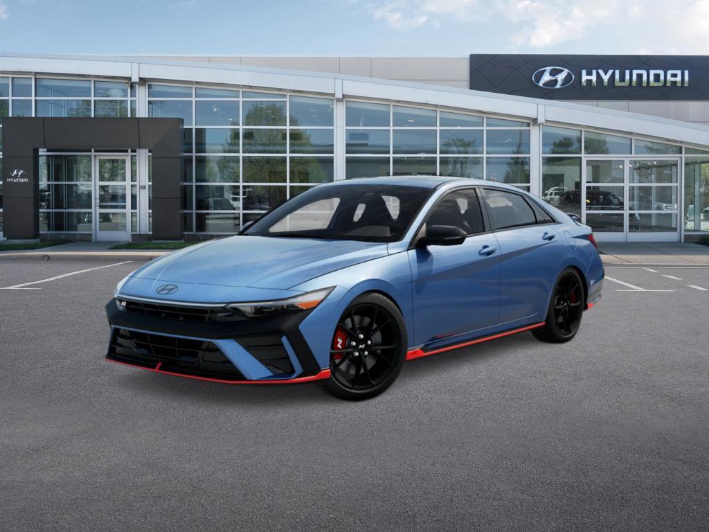 new 2025 Hyundai Elantra N car, priced at $37,275