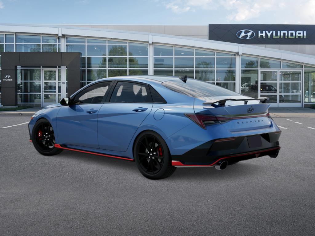 new 2025 Hyundai Elantra N car, priced at $37,275