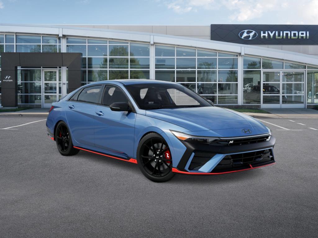 new 2025 Hyundai Elantra N car, priced at $37,275