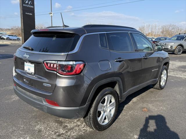 used 2022 Jeep Compass car, priced at $21,499