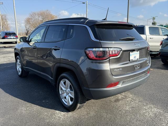 used 2022 Jeep Compass car, priced at $21,499