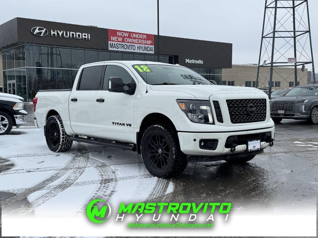 used 2018 Nissan Titan car, priced at $22,499