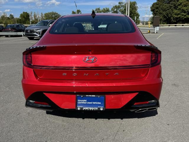 used 2021 Hyundai Sonata car, priced at $22,499