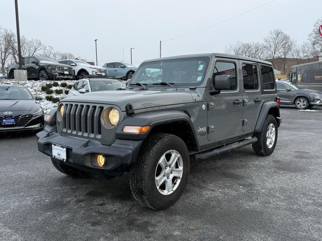 used 2020 Jeep Wrangler Unlimited car, priced at $27,999