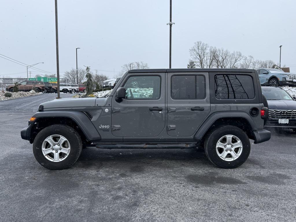 used 2020 Jeep Wrangler Unlimited car, priced at $27,999