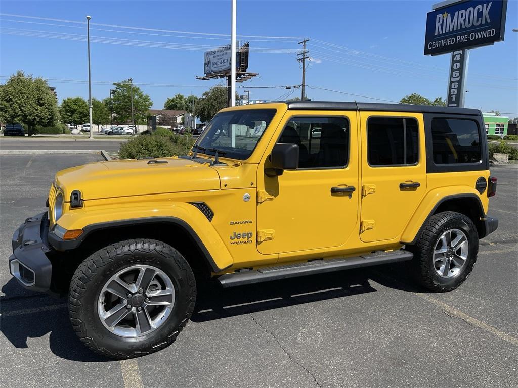 used 2021 Jeep Wrangler Unlimited car, priced at $31,991