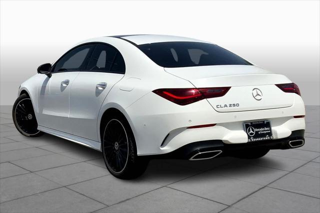 new 2025 Mercedes-Benz CLA 250 car, priced at $55,215