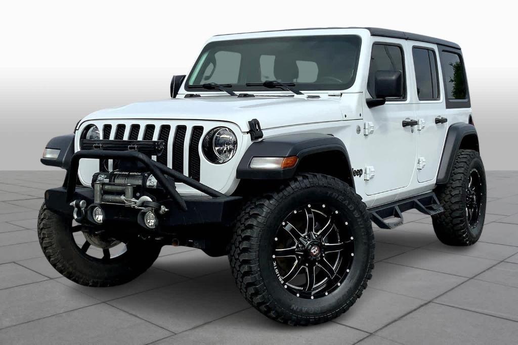 used 2019 Jeep Wrangler Unlimited car, priced at $34,964