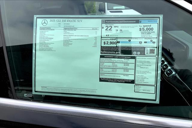 new 2025 Mercedes-Benz GLE 350 car, priced at $67,855