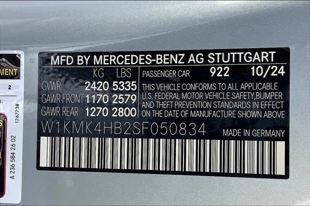 new 2025 Mercedes-Benz CLE 300 car, priced at $72,485