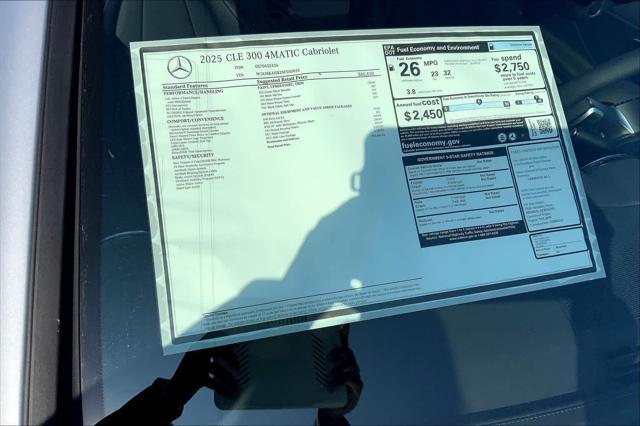 new 2025 Mercedes-Benz CLE 300 car, priced at $72,485