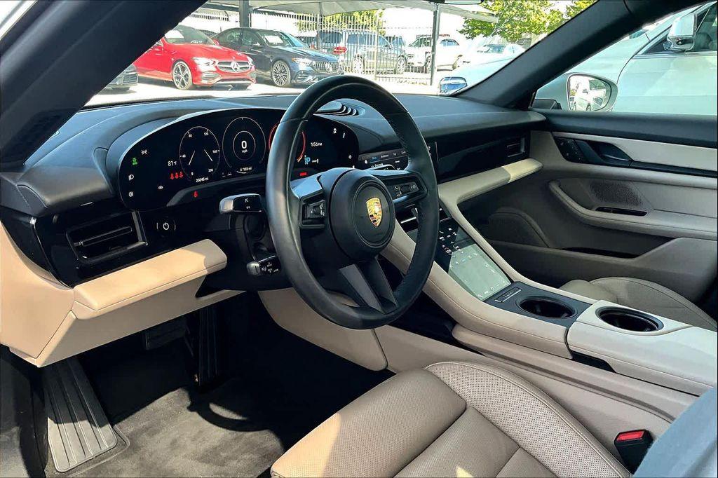 used 2022 Porsche Taycan car, priced at $57,889