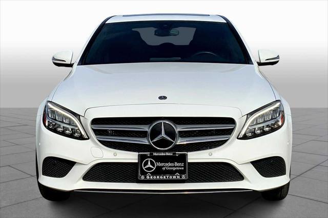 used 2021 Mercedes-Benz C-Class car, priced at $32,986