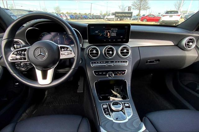 used 2021 Mercedes-Benz C-Class car, priced at $32,986