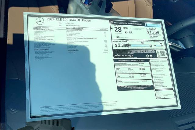 new 2024 Mercedes-Benz CLE 300 car, priced at $61,365