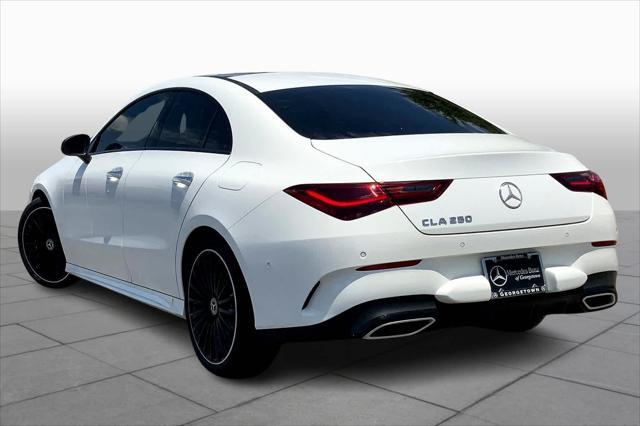 new 2025 Mercedes-Benz CLA 250 car, priced at $52,165