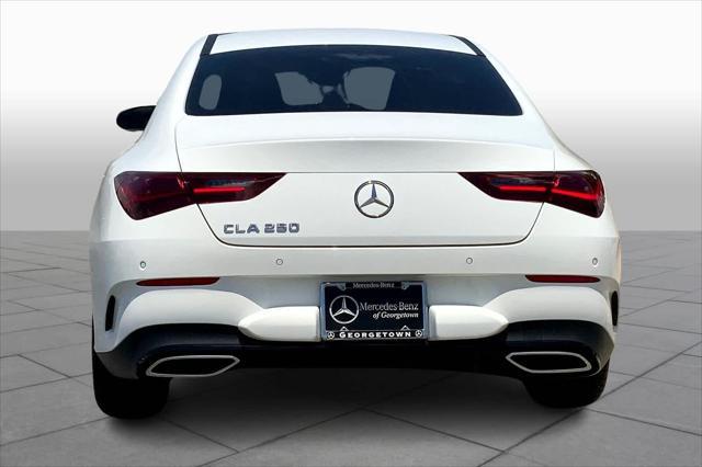 new 2025 Mercedes-Benz CLA 250 car, priced at $52,165