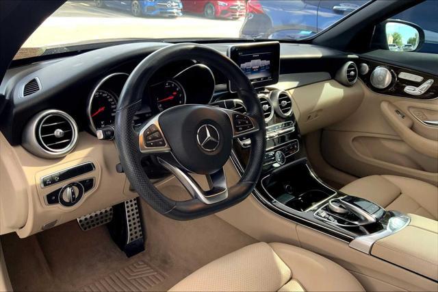 used 2018 Mercedes-Benz C-Class car, priced at $23,967
