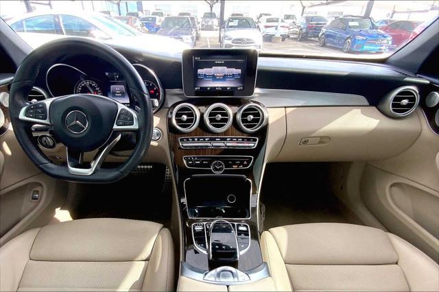 used 2018 Mercedes-Benz C-Class car, priced at $23,967