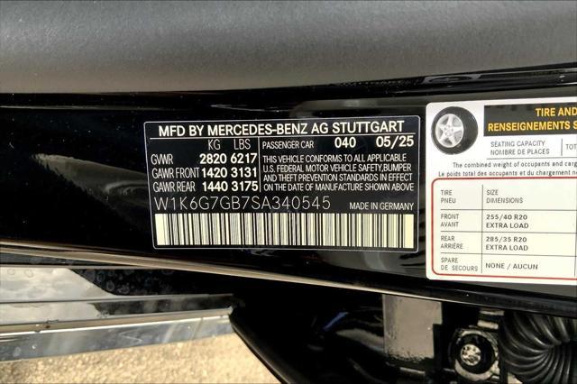 new 2025 Mercedes-Benz S-Class car, priced at $138,180