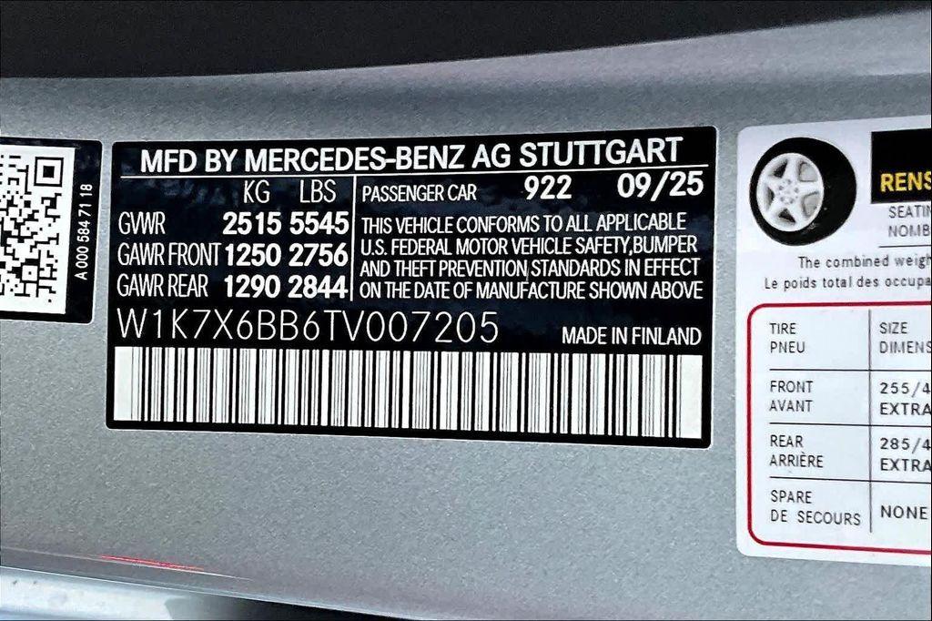 new 2026 Mercedes-Benz AMG GT 53 car, priced at $121,225