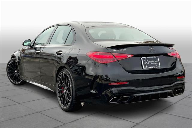 new 2025 Mercedes-Benz AMG C 63 car, priced at $102,715