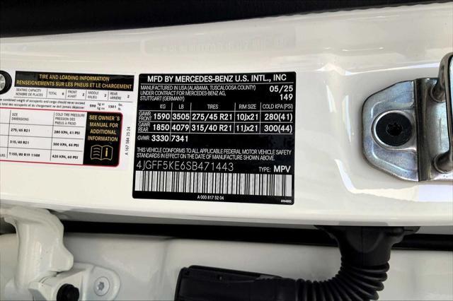 new 2025 Mercedes-Benz GLS 450 car, priced at $91,775
