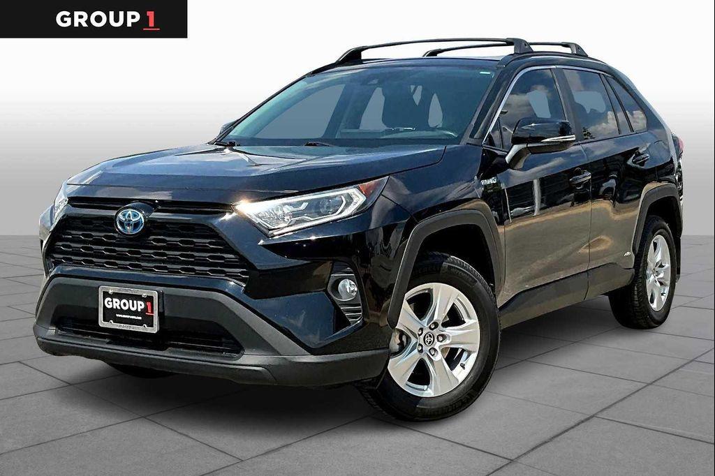 used 2021 Toyota RAV4 Hybrid car, priced at $26,589