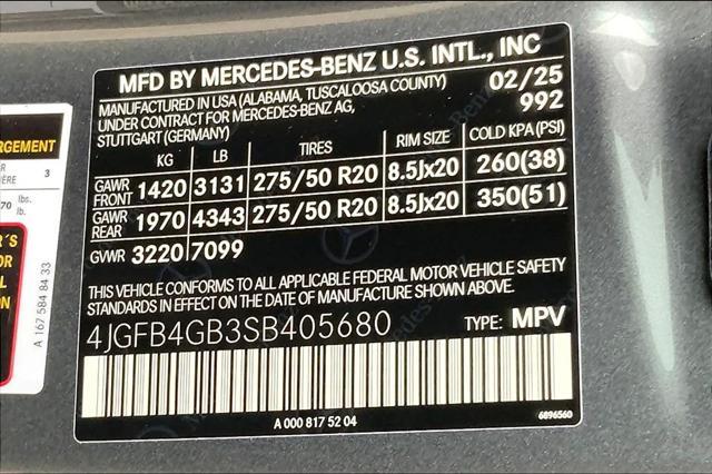 new 2025 Mercedes-Benz GLE 450e car, priced at $79,435