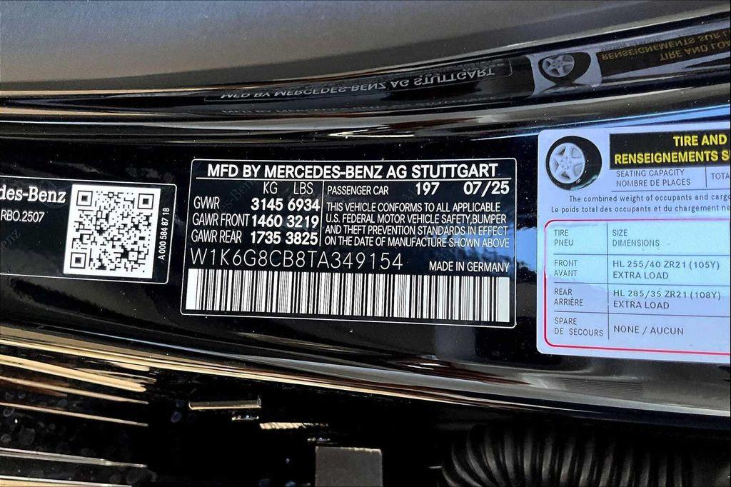 new 2026 Mercedes-Benz AMG S 63 E car, priced at $209,800