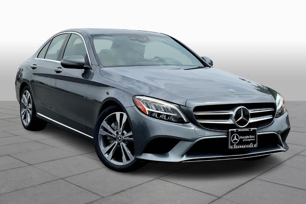 used 2021 Mercedes-Benz C-Class car, priced at $35,671