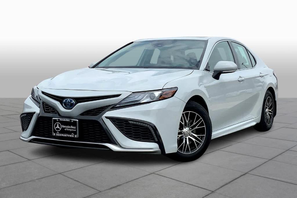 used 2022 Toyota Camry Hybrid car, priced at $28,855