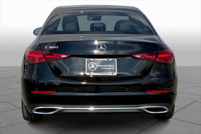 new 2025 Mercedes-Benz C-Class car, priced at $51,685