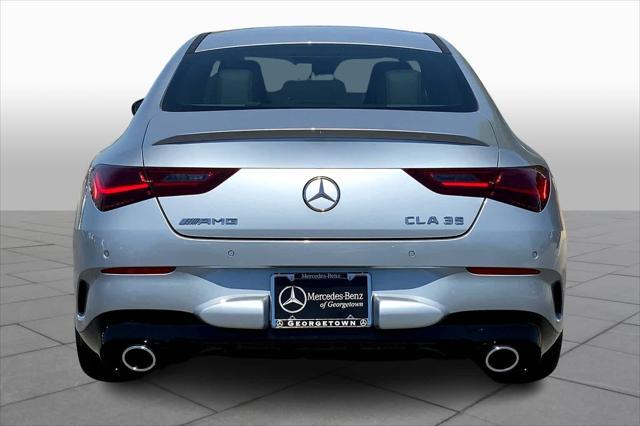 new 2025 Mercedes-Benz AMG CLA 35 car, priced at $61,600