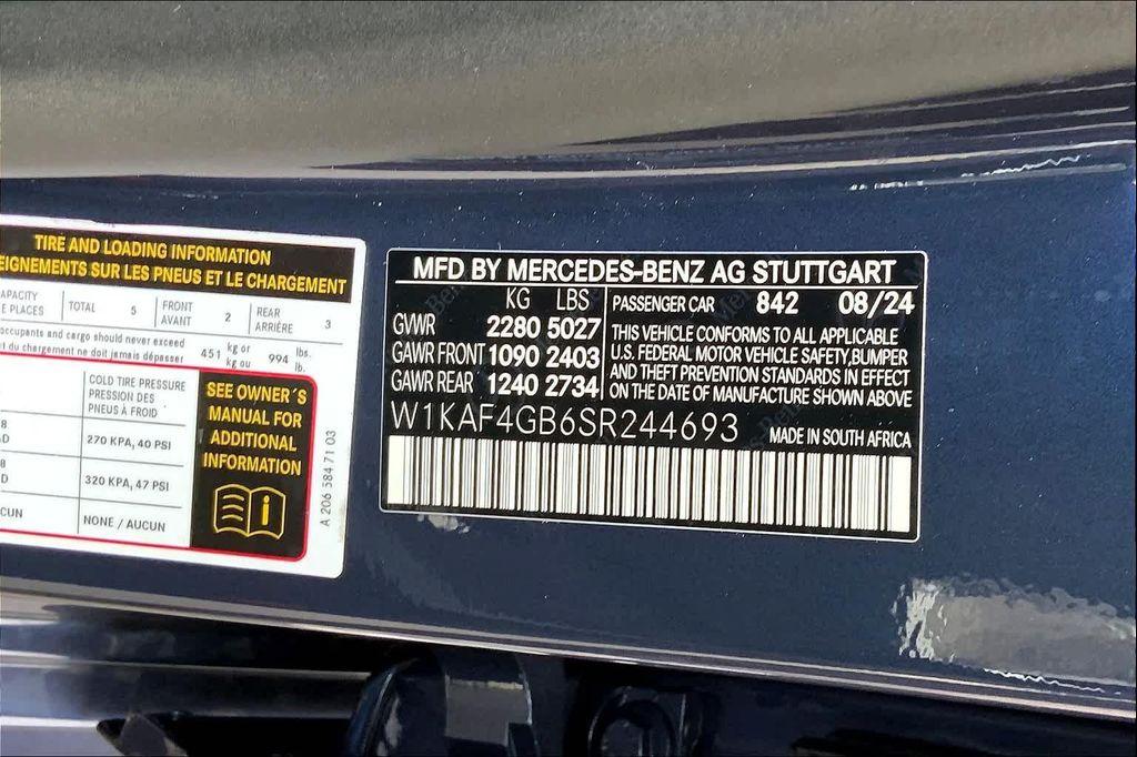 used 2025 Mercedes-Benz C-Class car, priced at $44,789