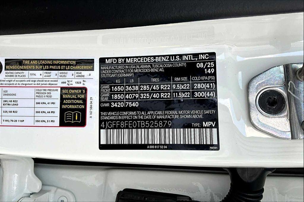new 2026 Mercedes-Benz GLS 580 car, priced at $122,570