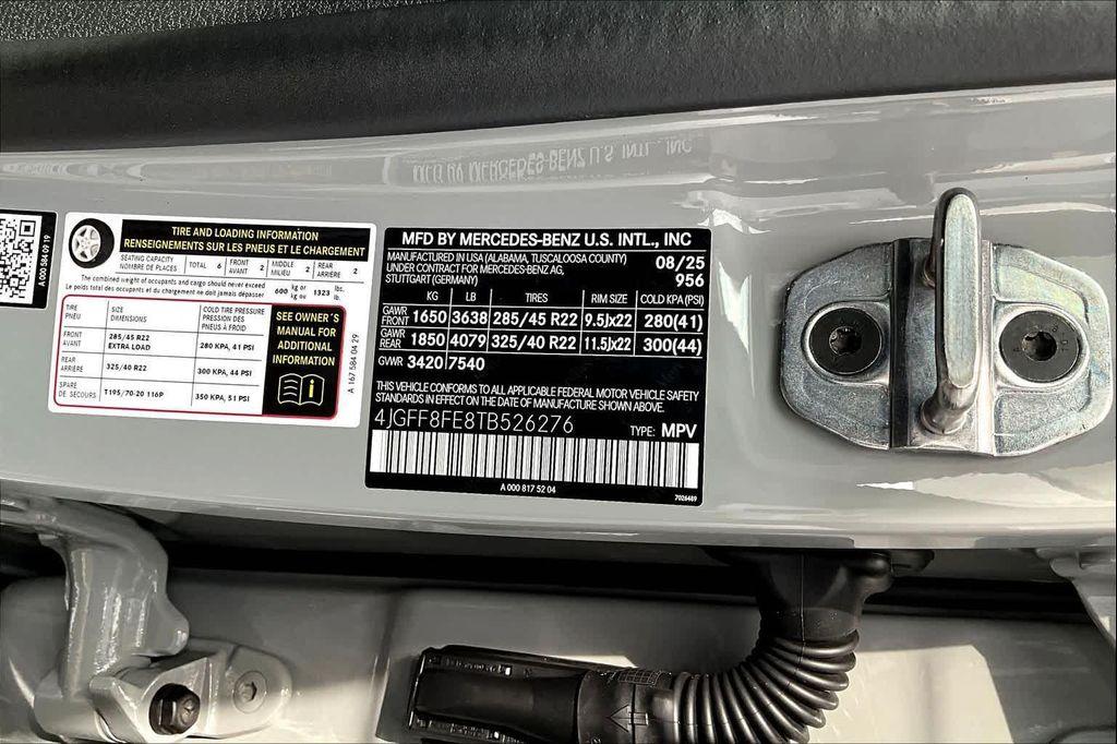 new 2026 Mercedes-Benz GLS 580 car, priced at $125,545